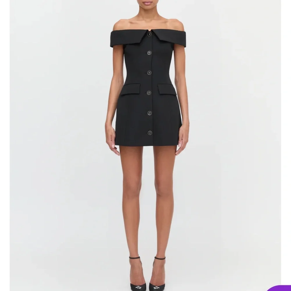 Hill House Mattia Off the Shoulder Dress